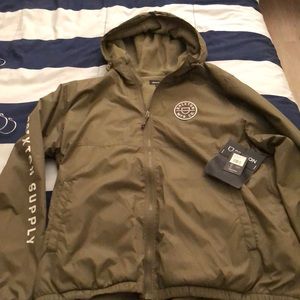 Brixton Claxton crest lined hood jacket